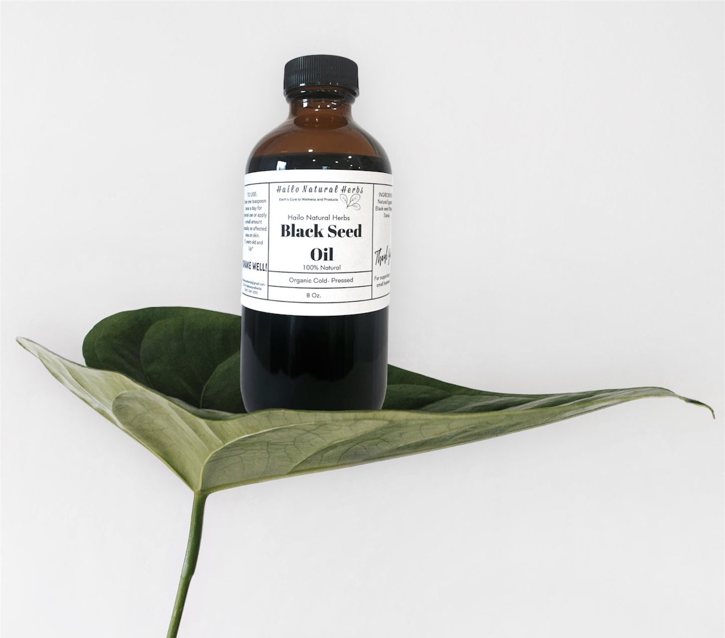 100% PURE Natural Nigella Sativa Black seed Oil